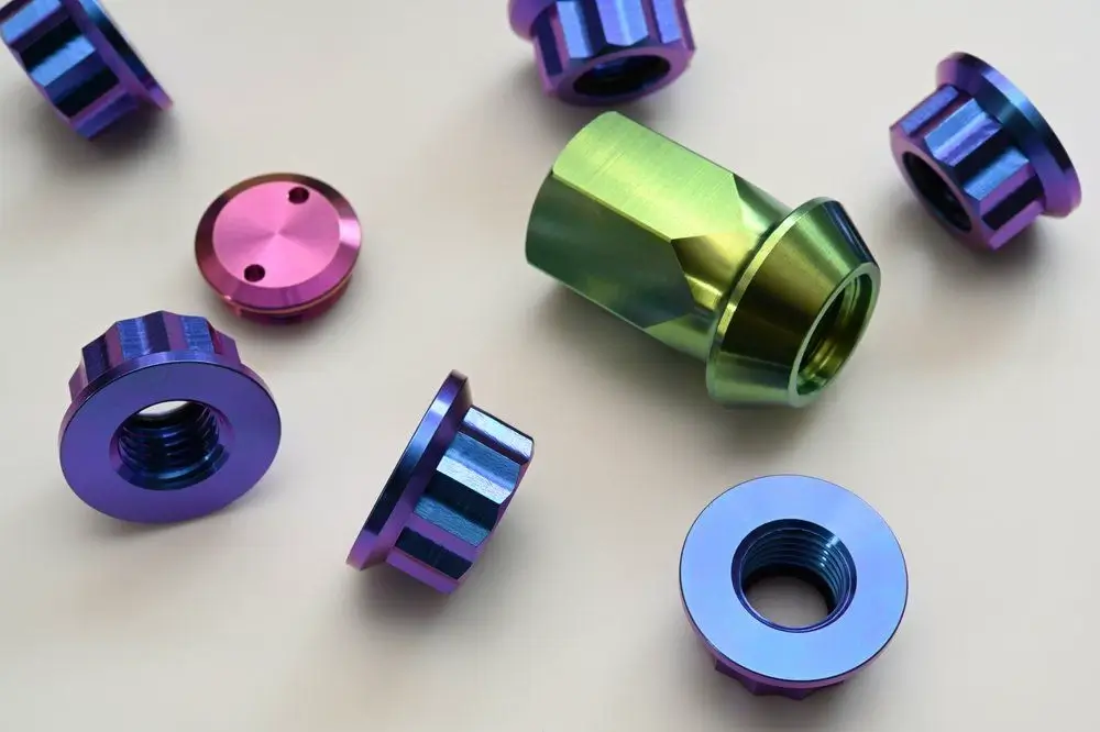 anodized aluminum CNC machined parts